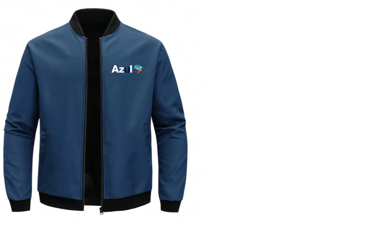 AZUL LOOSE SOLID COLOR JACKET