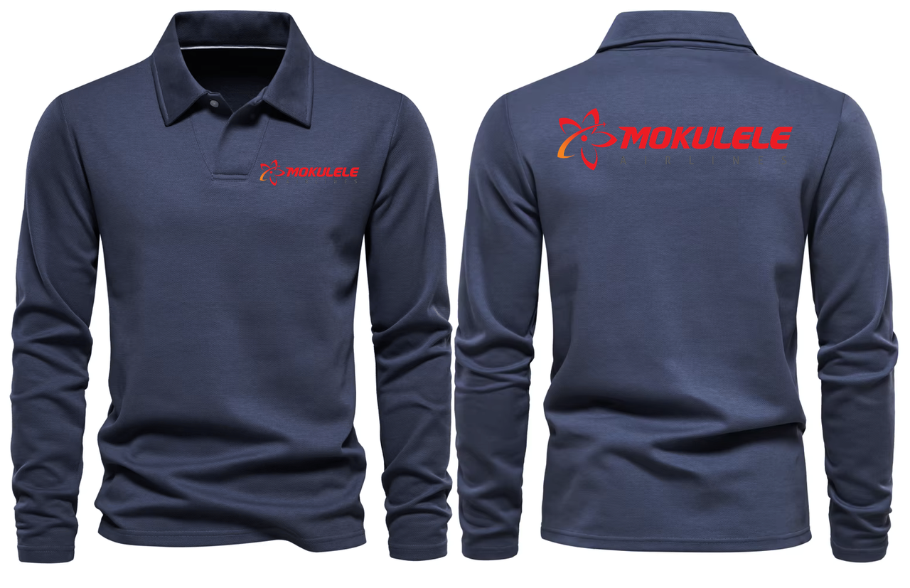 MOKULELE  LONG SLEEVE  POLO