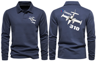 Thumbnail for CESSNA 310 LONG SLEEVE  POLO