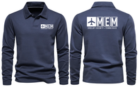 Thumbnail for MEM AIRPORT LONG SLEEVE POLO