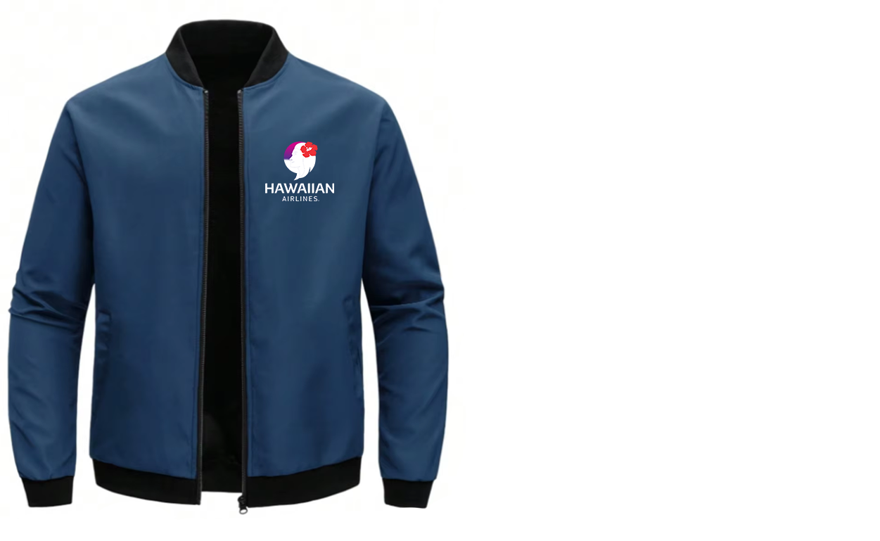 HAWAIIAN AIRLINES  SOLID COLOR JACKET