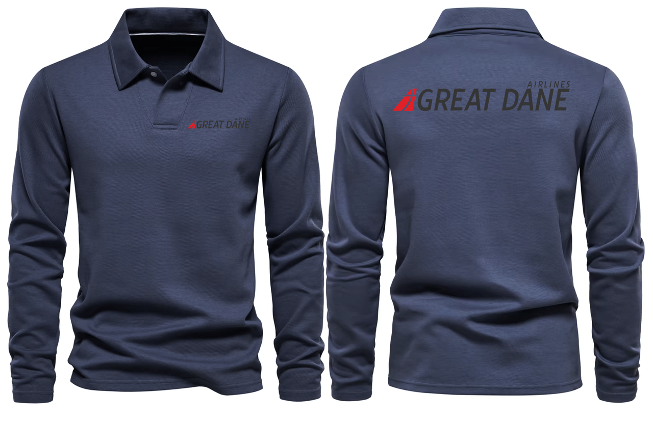 GREAT DANE LONG SLEEVE  POLO
