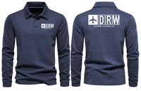Thumbnail for DRW AIRPORT LONG SLEEVE POLO