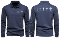 Thumbnail for BOEING FAMILY LONG SLEEVE  POLO