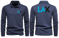 Thumbnail for LAX AIRPORT LONG SLEEVE  POLO