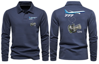 Thumbnail for BOEING 777 G90 LONG SLEEVE  POLO