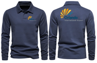 Thumbnail for ORLANDO AIRPORT LONG SLEEVE  POLO