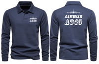 Thumbnail for AIRBUS A340 LONG SLEEVE  POLO
