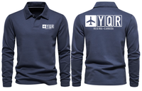 Thumbnail for YQR AIRPORT LONG SLEEVE POLO