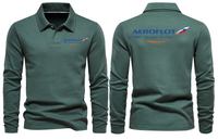 Thumbnail for RUSSIAN AIRLINES LONG SLEEVE  POLO