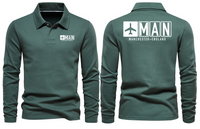 Thumbnail for MAN AIRPORT LONG SLEEVE POLO