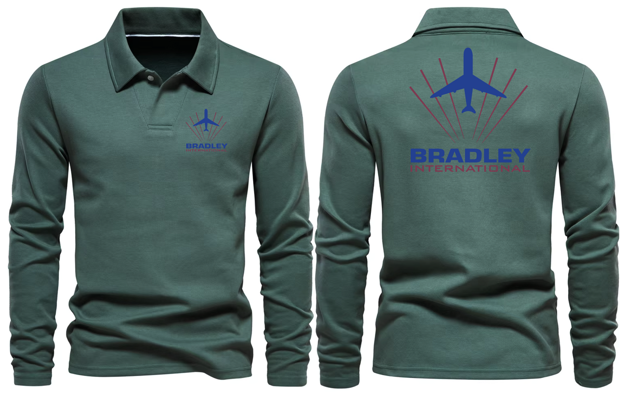 BRADLEY AIRPORT LONG SLEEVE  POLO
