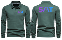 Thumbnail for SAT AIRPORT LONG SLEEVE  POLO