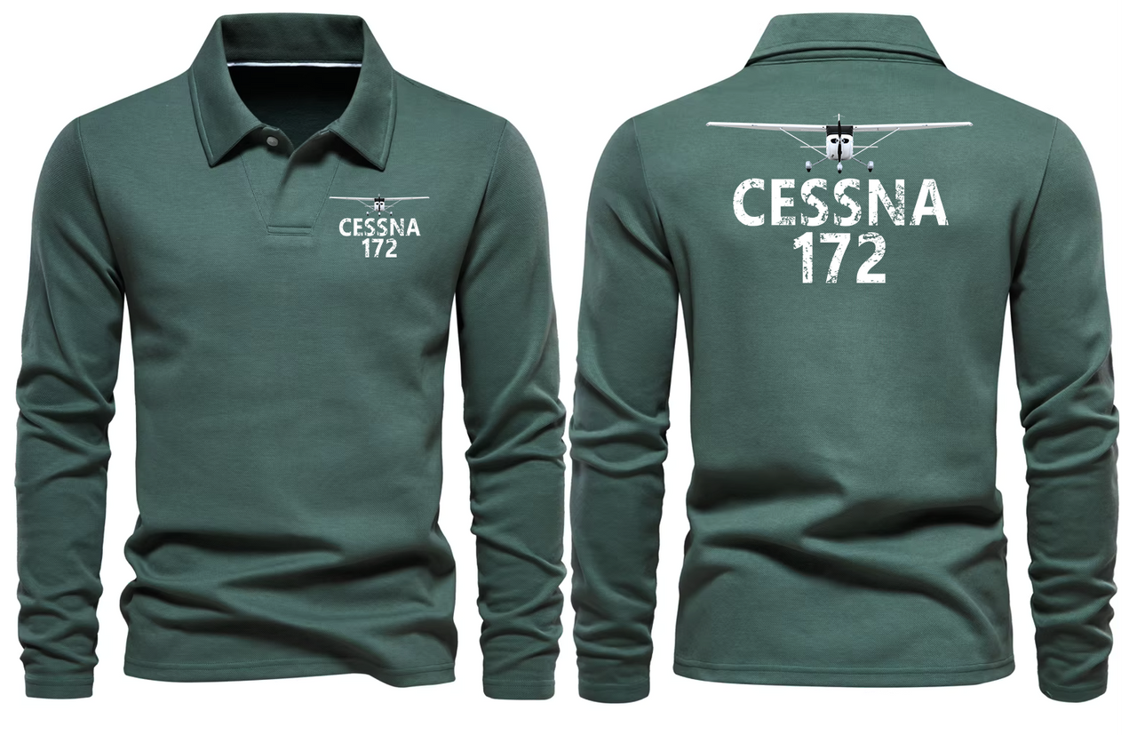 CESSNA 172 LONG SLEEVE  POLO