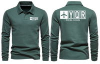 Thumbnail for YQR AIRPORT LONG SLEEVE POLO