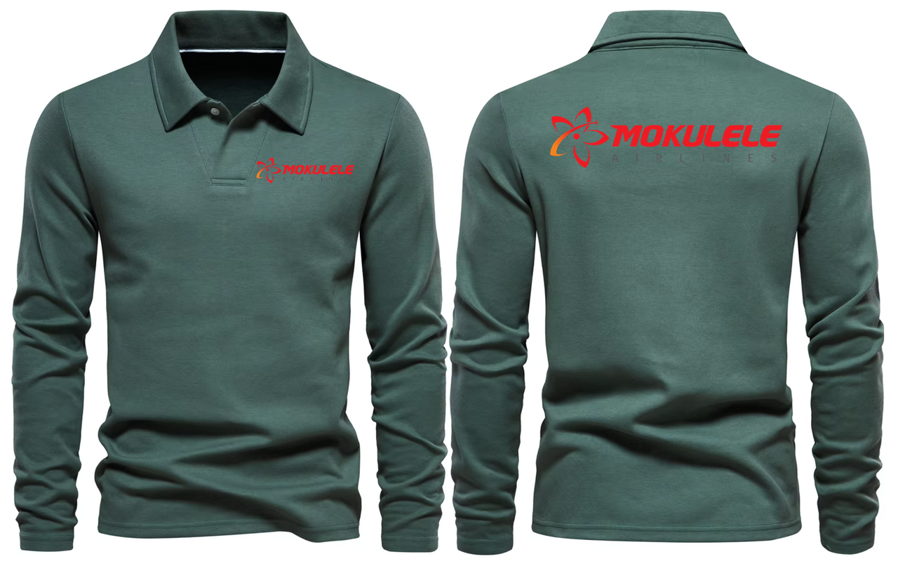 MOKULELE  LONG SLEEVE  POLO