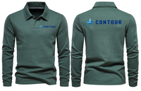 Thumbnail for CONTOUR AIRWAYS LONG SLEEVE  POLO