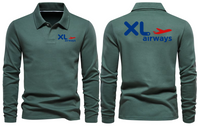 Thumbnail for XL AIRWAYS  LONG SLEEVE  POLO