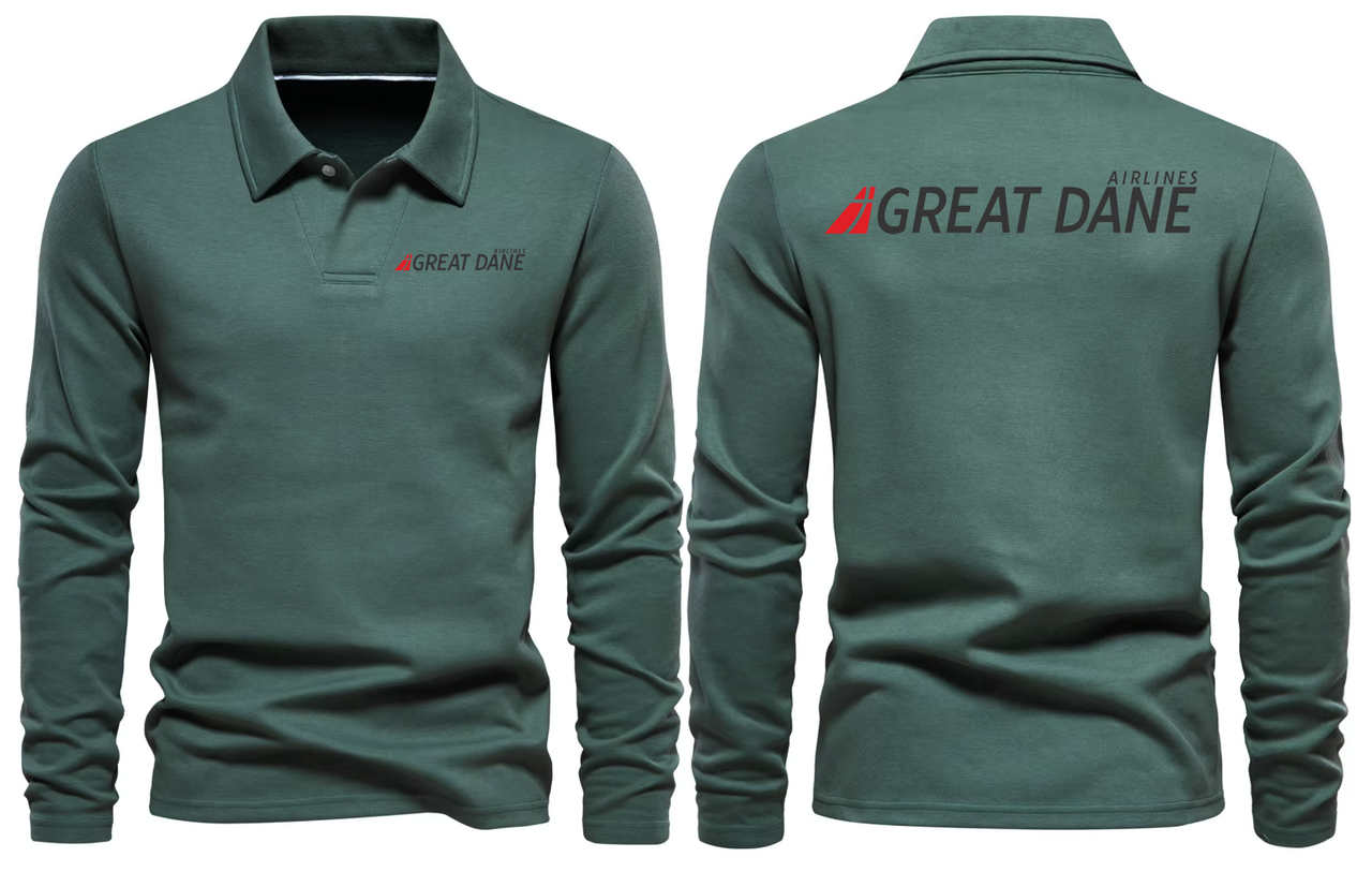 GREAT DANE LONG SLEEVE  POLO