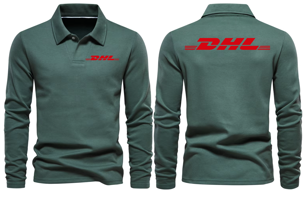 DHL LONG SLEEVE  POLO
