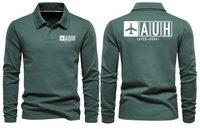 Thumbnail for AUH AIRPORT LONG SLEEVE POLO