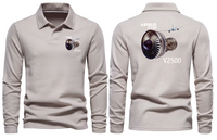 Thumbnail for AIRBUS A330 V2500 LONG SLEEVE  POLO