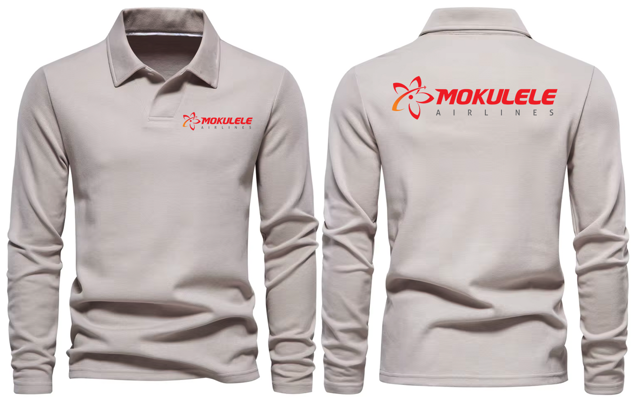 MOKULELE  LONG SLEEVE  POLO