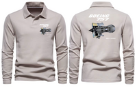 Thumbnail for BOEING 757 LONG SLEEVE  POLO