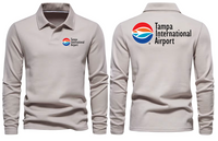Thumbnail for TAMPA AIRPORT LONG SLEEVE  POLO