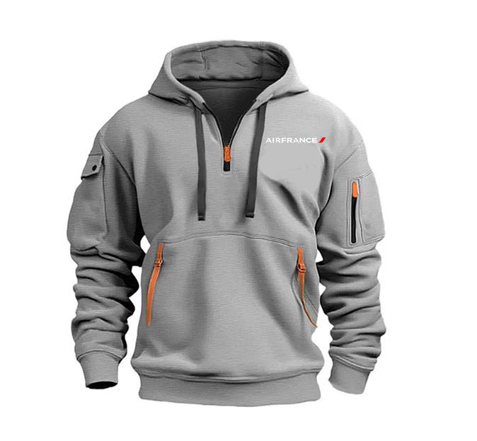FRANCE AIRLINE HOODED JACKET PULLOVER