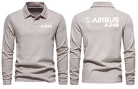 Thumbnail for AIRBUS A340 LONG SLEEVE  POLO