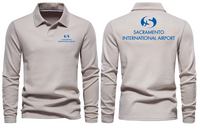 Thumbnail for SACRAMWNTO AIRPORT LONG SLEEVE  POLO