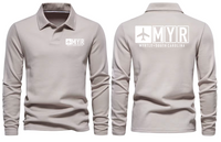 Thumbnail for MYR AIRPORT LONG SLEEVE POLO