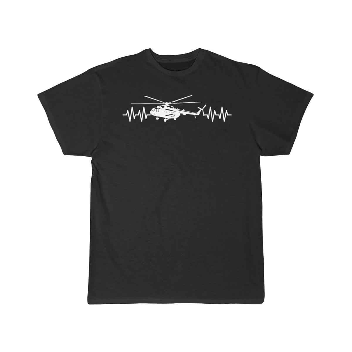 Helicopter Heartbeat T-SHIRT THE AV8R