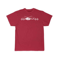 Thumbnail for Helicopter Heartbeat T-SHIRT THE AV8R