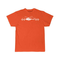 Thumbnail for Helicopter Heartbeat T-SHIRT THE AV8R