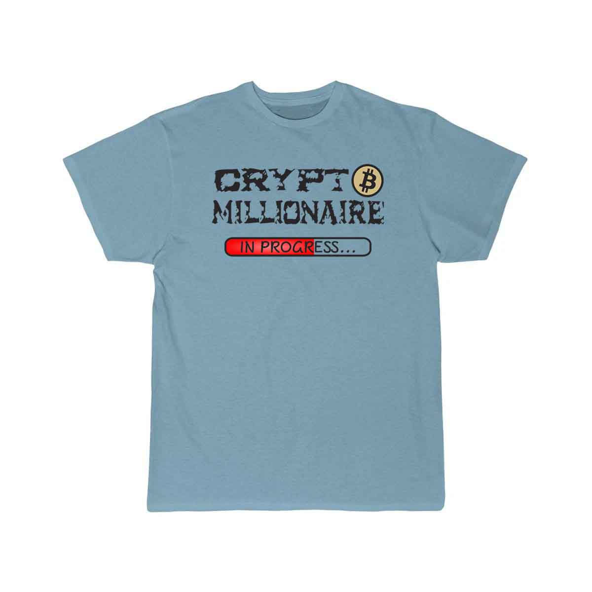 Crypto Millionaire in progress T-SHIRT THE AV8R