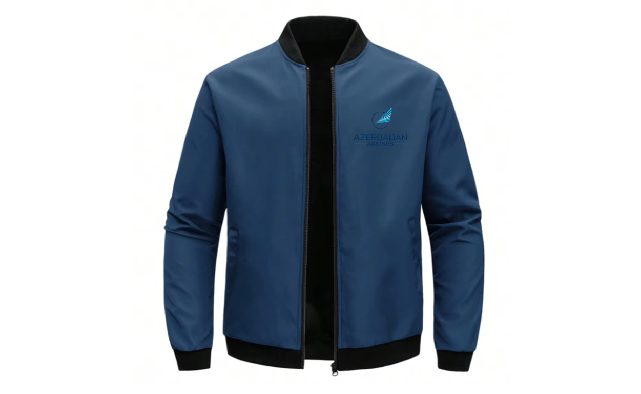 AZERBAIJAN AIRLINES LOOSE SOLID COLOR JACKET