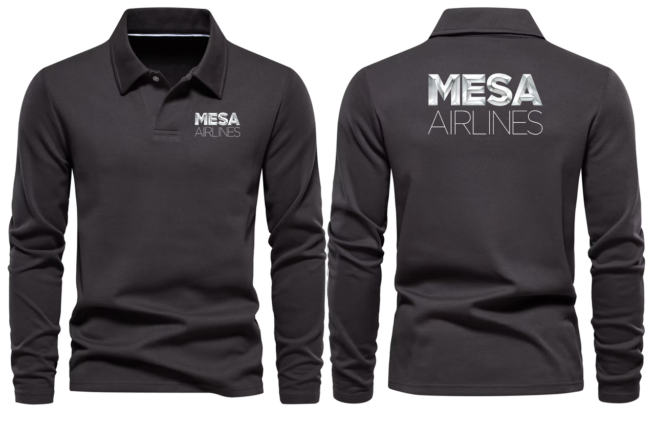 MESA AIRLINES  LONG SLEEVE  POLO