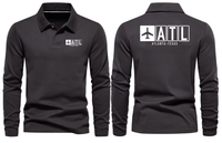 Thumbnail for ATL AIRPORT LONG SLEEVE POLO