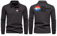 Thumbnail for TAMPA AIRPORT LONG SLEEVE  POLO