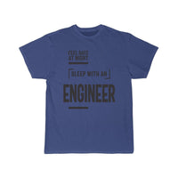 Thumbnail for Feel Safe at Night Sleep With an Engineer  T-Shirt THE AV8R