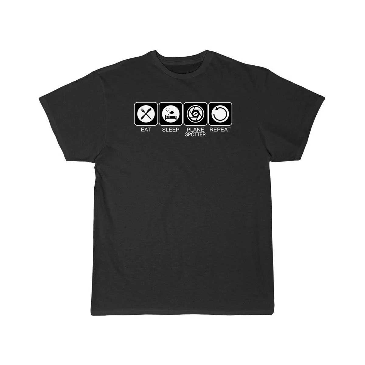 Plane Spotter Eat Sleep Repeat for Planespotter T-SHIRT THE AV8R