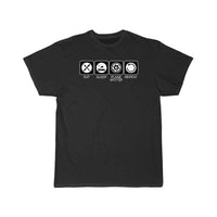 Thumbnail for Plane Spotter Eat Sleep Repeat for Planespotter T-SHIRT THE AV8R