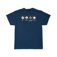 Thumbnail for Plane Spotter Eat Sleep Repeat for Planespotter T-SHIRT THE AV8R
