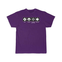 Thumbnail for Plane Spotter Eat Sleep Repeat for Planespotter T-SHIRT THE AV8R