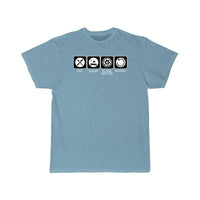 Thumbnail for Plane Spotter Eat Sleep Repeat for Planespotter T-SHIRT THE AV8R