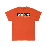 Thumbnail for Plane Spotter Eat Sleep Repeat for Planespotter T-SHIRT THE AV8R