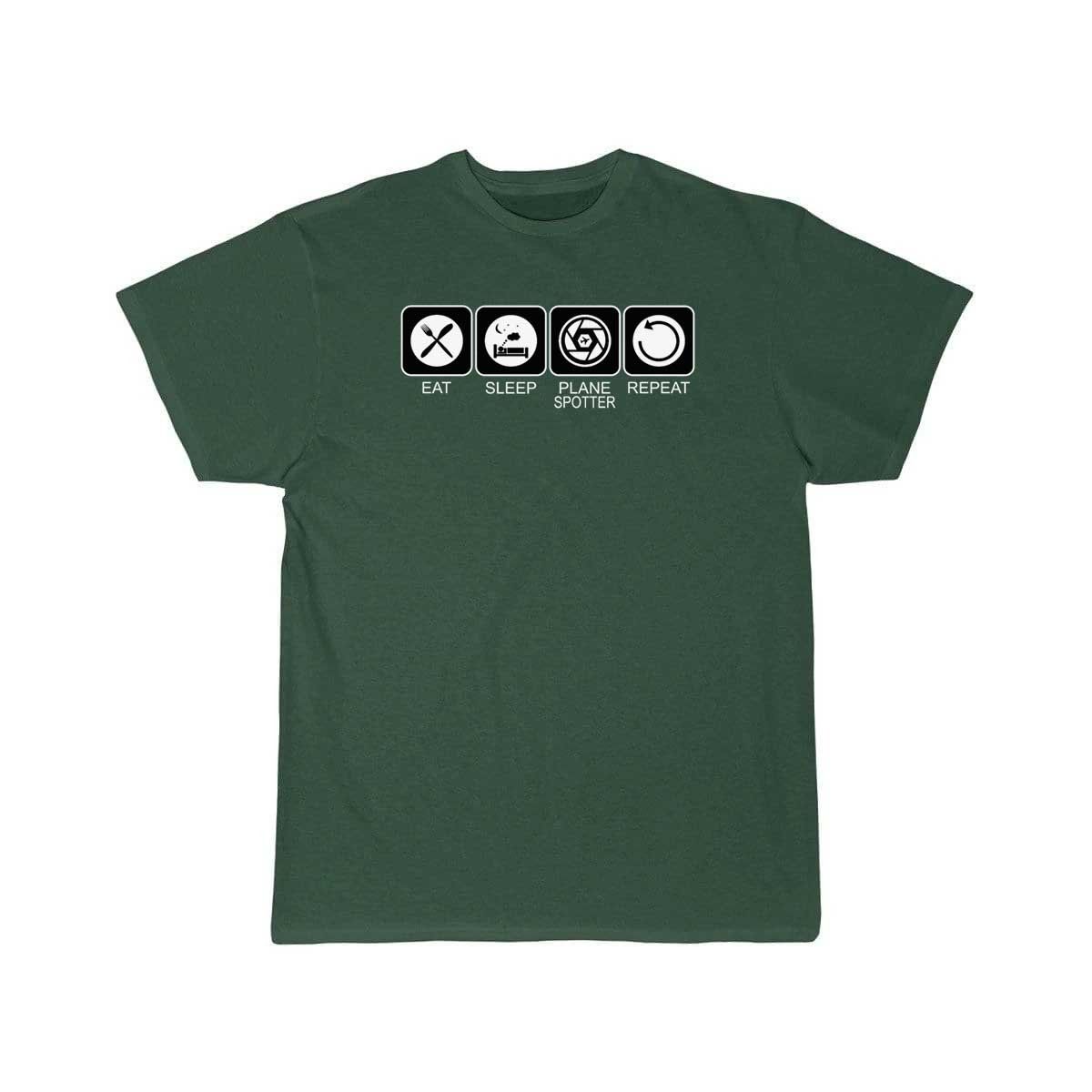 Plane Spotter Eat Sleep Repeat for Planespotter T-SHIRT THE AV8R