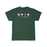 Thumbnail for Plane Spotter Eat Sleep Repeat for Planespotter T-SHIRT THE AV8R